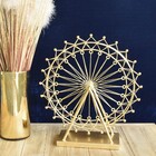 Roda Gigante Decorativa 49 Cm Dourado | Formosinha